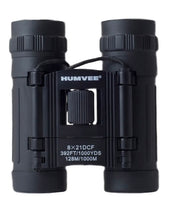 Humvee 8x21 Compact Binocular, Black