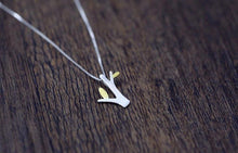 Tree necklace sterling silver 